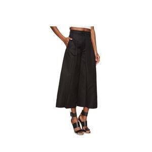 JEREMY SCOTT Summer Wide-legged Trousers Black Size 12 US
